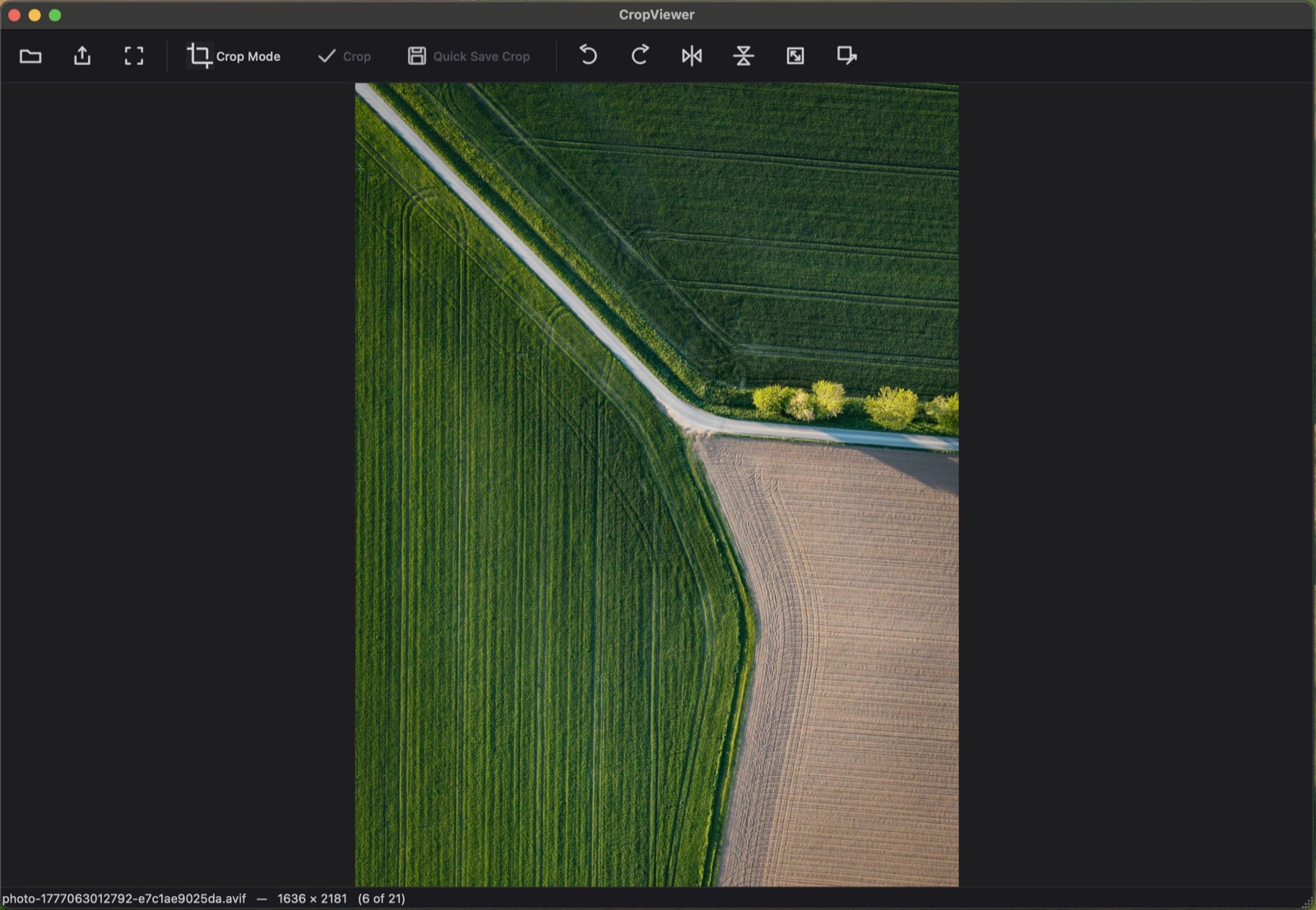 Single image viewer
